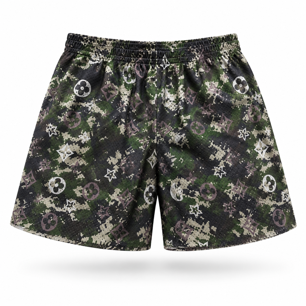 Digital Camo Stars & Flowers