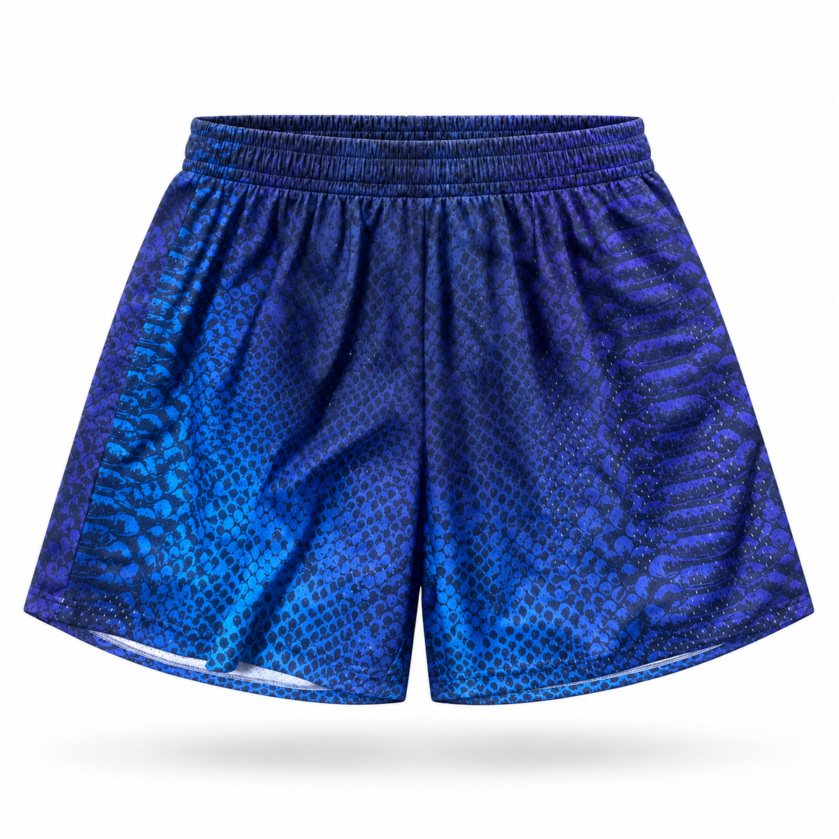 WonderBoy Blue Purple Reptile Mesh Short