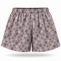 WonderBoy Grey Stars & Flowers Mesh Short