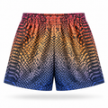 WonderBoy Multi Color Reptile Mesh Short